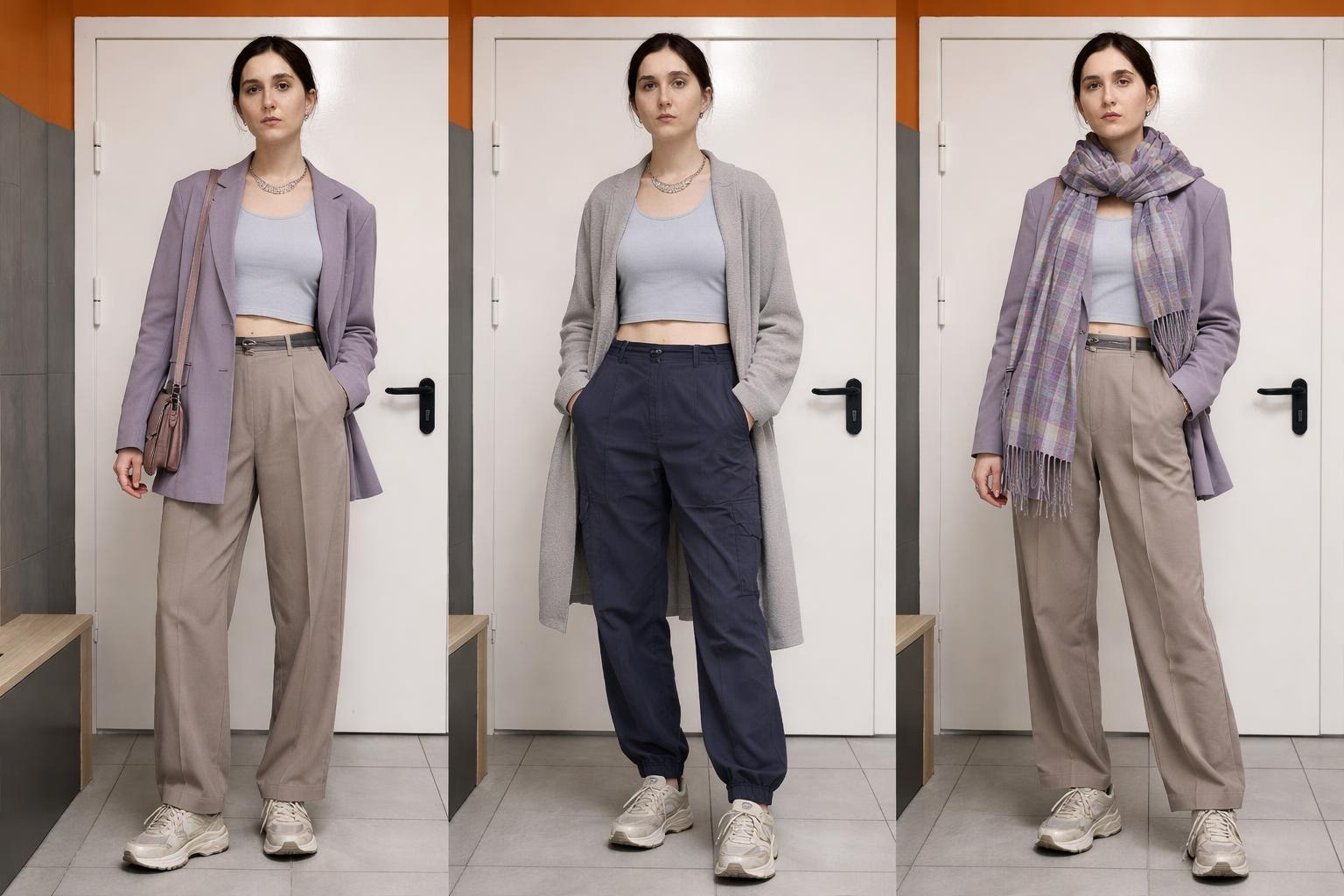 Light casual — 3 образа на одной внешности